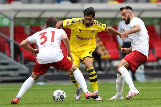 德甲冲刺阶段再迎强敌,多特蒙德队长鼓劲,主帅态度——质疑声仍在,心理建设被强调的简单介绍 德甲冲刺阶段再迎强敌,多特蒙德队长鼓劲,主帅态度——质疑声仍在,心理建设被强调的简单介绍